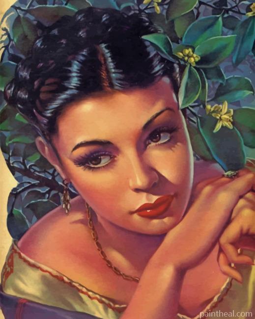 Woman By Jesus Helguera Painting By Numbers Kits