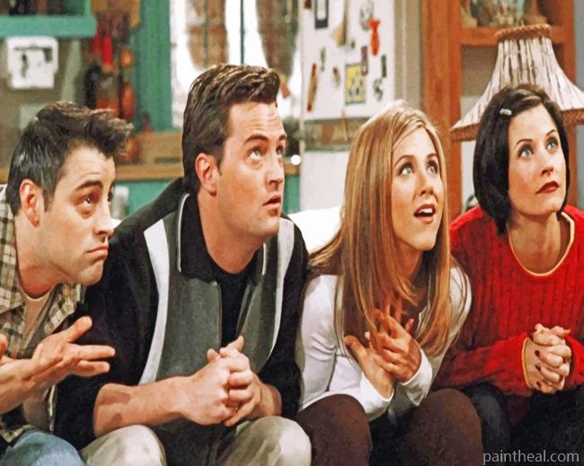 Friends The Tv Show Painting By Numbers Kits