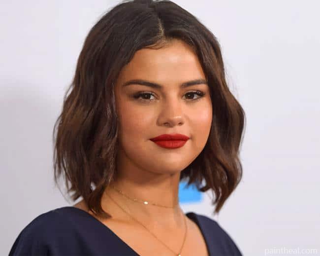 Selena Gomez Short Hair Painting By Numbers Kits