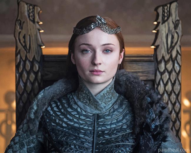 Sophie Turner Game Of Thrones Painting By Numbers Kits