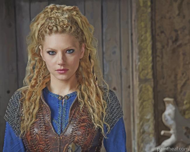 Lagertha Vikings Queen Painting By Numbers Kits