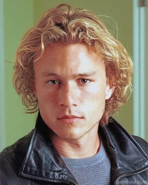 Heath Ledger Painting By Numbers Kits