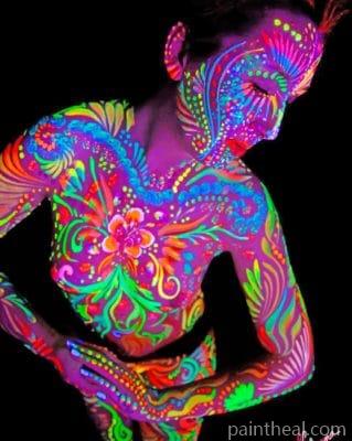 Colorful Woman In Chaos – 5D Diamond Paintings Painting By Numbers Kits