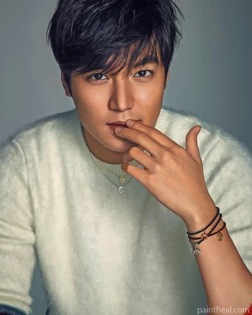 Lee Min Ho Portrait Painting By Numbers Kits