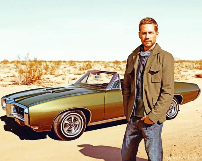 Paul Walker Painting By Numbers Kits