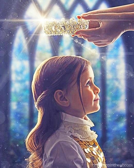 The Little Princess Painting By Numbers Kits