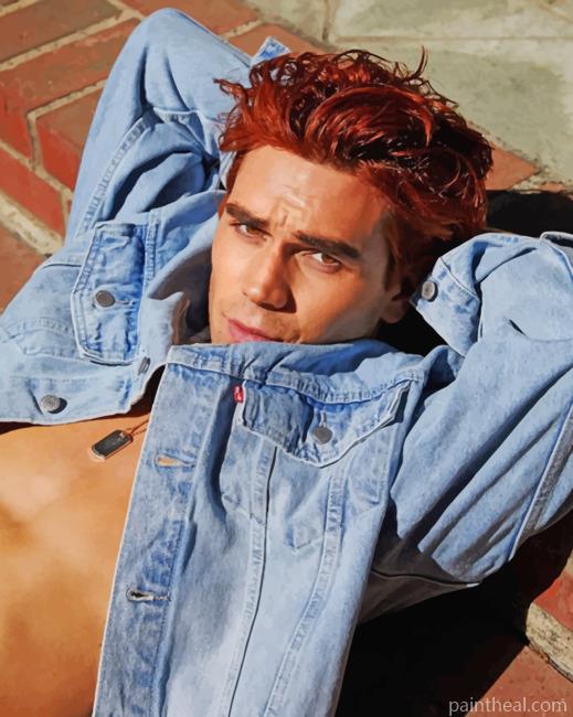 Kj Apa Painting By Numbers Kits