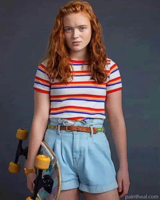 Stranger Things Max Painting By Numbers Kits