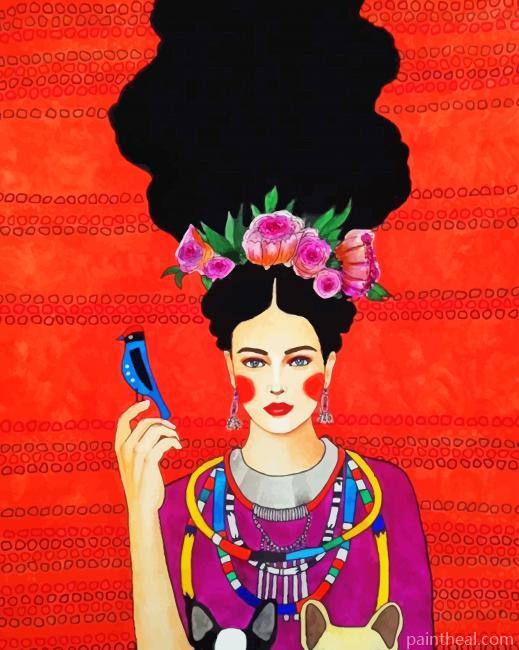 The Second Frida Painting By Numbers Kits