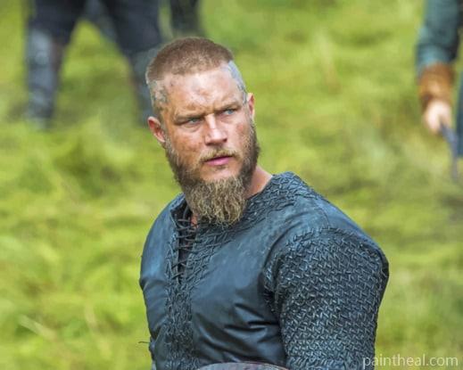 Ragnar In Vikings By Travis Fimmel Painting By Numbers Kits