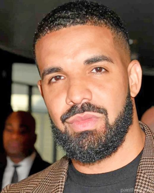 Rapper Drake Painting By Numbers Kits