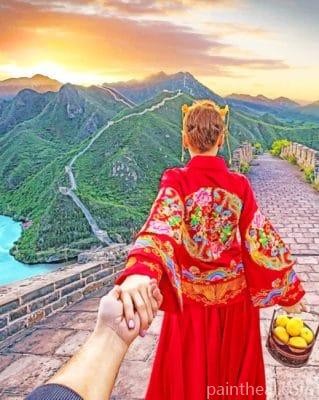 Follow Me To China – 5D Diamond Painting Painting By Numbers Kits