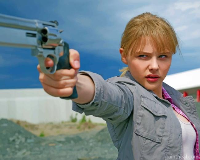Chloe Grace Moretz Painting By Numbers Kits