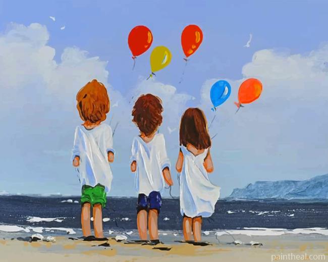 The Siblings Painting By Numbers Kits