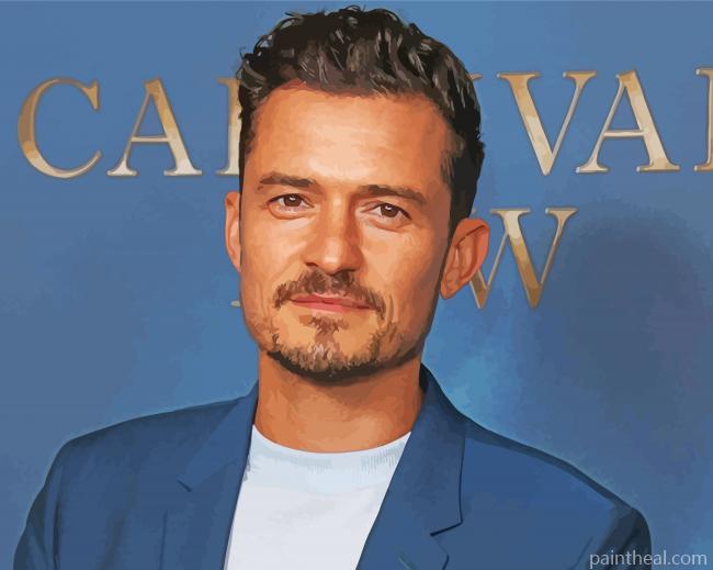 Classy Orlando Bloom Painting By Numbers Kits
