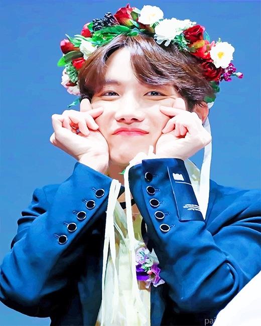 Cute J Hope Painting By Numbers Kits