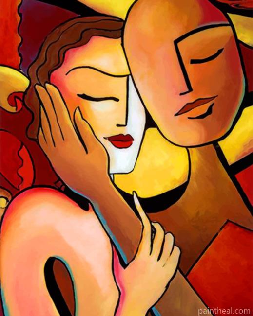 Women Faces Painting By Numbers Kits