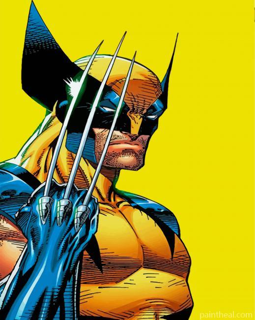 Wolverine Painting By Numbers Kits