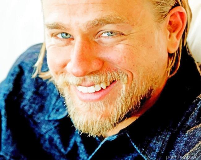 Actor Charlie Hunnam Painting By Numbers Kits