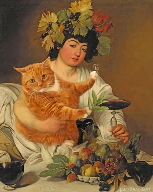 Bacchus Caravaggio Painting By Numbers Kits