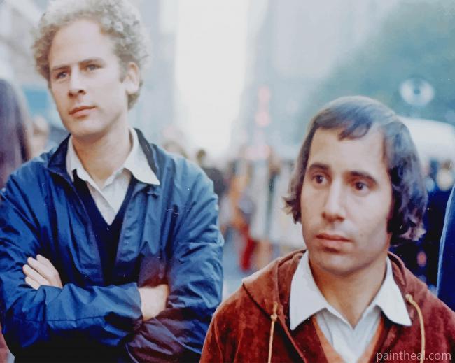 Simon Garfunkel Painting By Numbers Kits
