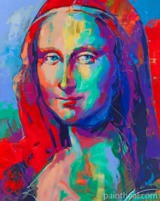 Colorful Mona Lisa – 5D Diamond Painting Painting By Numbers Kits