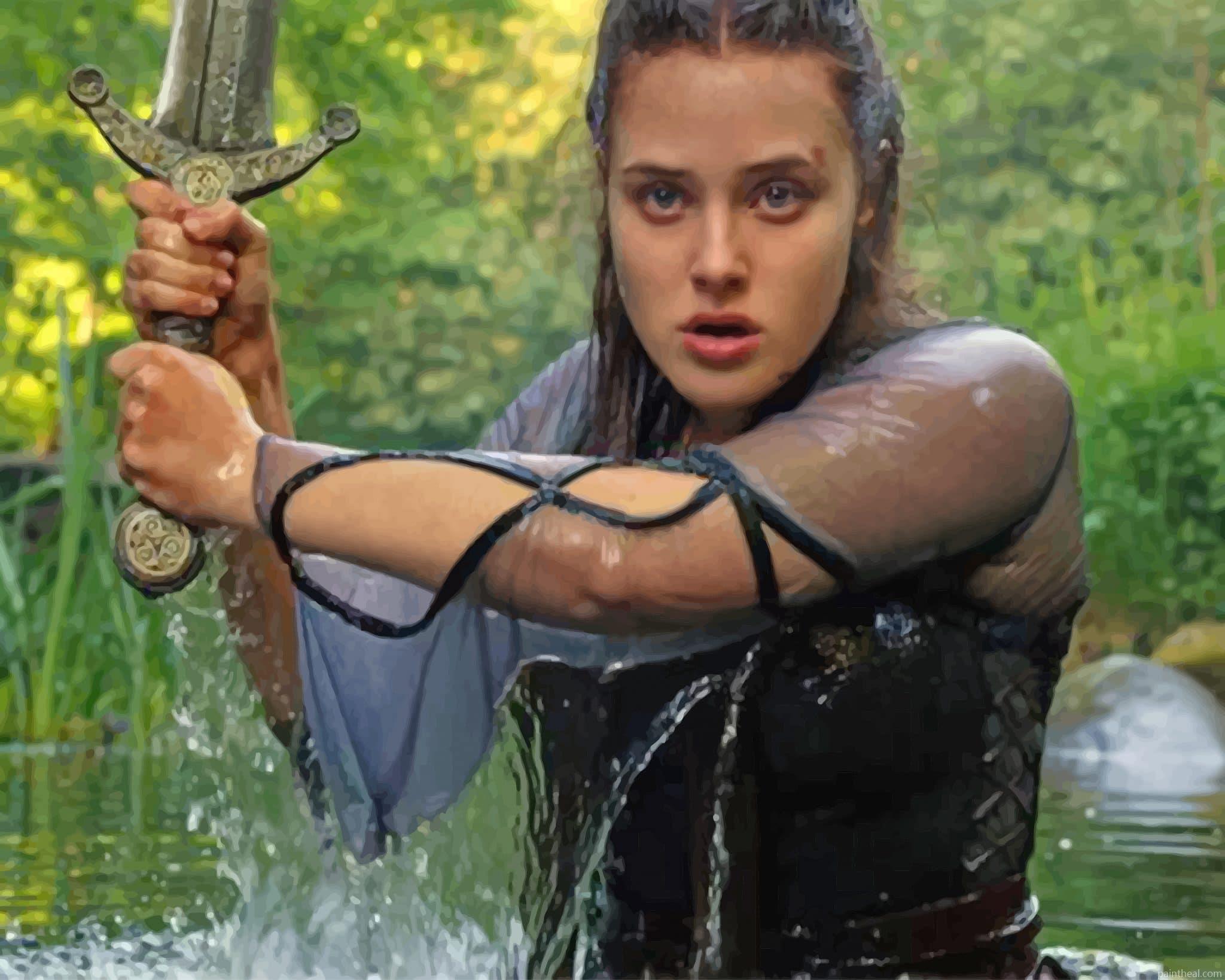 Cursed Katherine Langford Painting By Numbers Kits