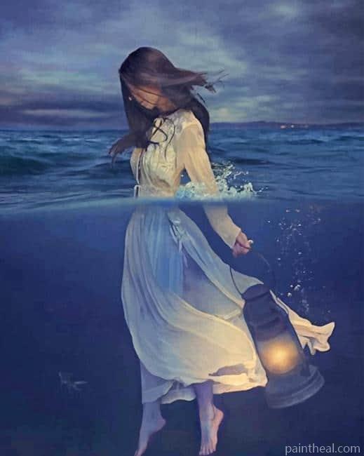 Walking In The Water Painting By Numbers Kits