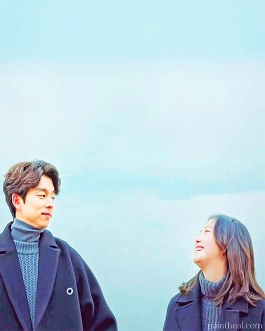 Kim Shin And Ji Eun Tak Goblin Painting By Numbers Kits