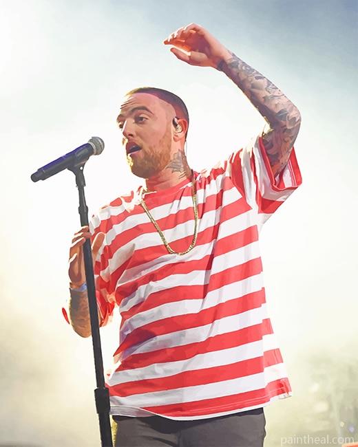 Mac Miller Live Painting By Numbers Kits