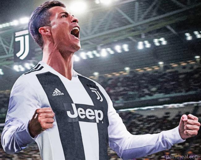 Cristiano Ronaldo Legend Painting By Numbers Kits