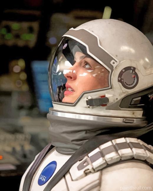 Anne Hathaway Interstellar Painting By Numbers Kits