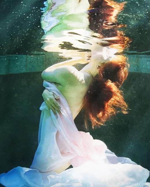 Dying In The Water Painting By Numbers Kits