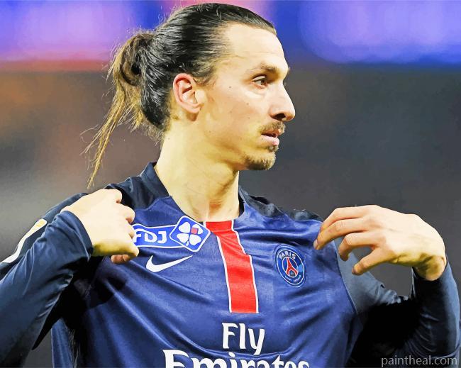 Zlatan Ibrahimovic Painting By Numbers Kits