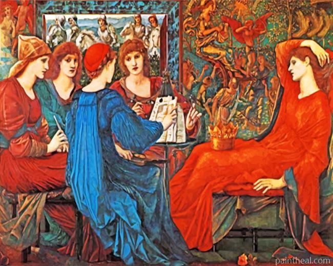 Laus Veneris Painting By Numbers Kits