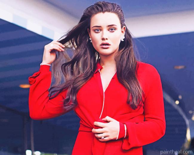 Actress Katherine Langford Painting By Numbers Kits