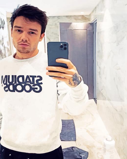 Liam Payne Selfie Painting By Numbers Kits