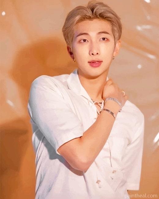 Cool RM BTS Painting By Numbers Kits