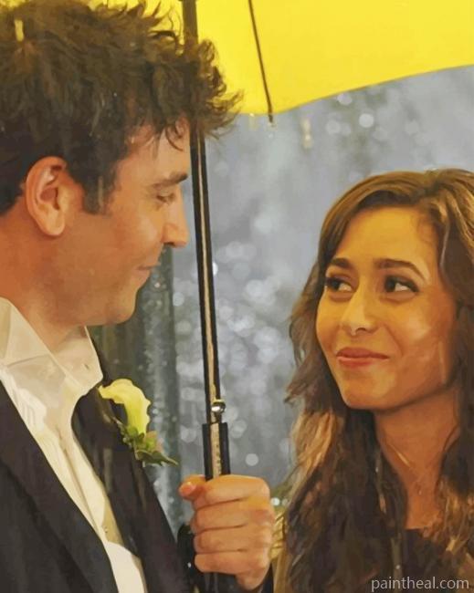 How I Met Your Mother Ted Mosby And Tracy Painting By Numbers Kits