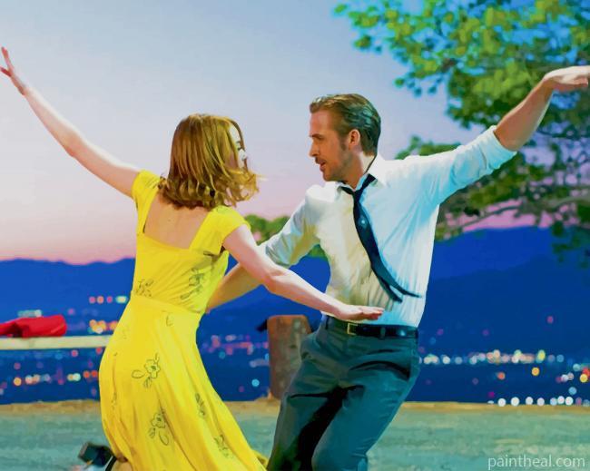 La La Land Movie Painting By Numbers Kits