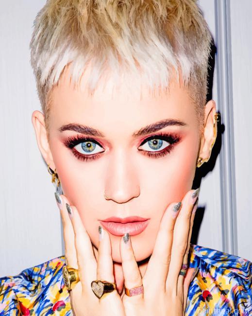 Beautiful katy Perry Painting By Numbers Kits