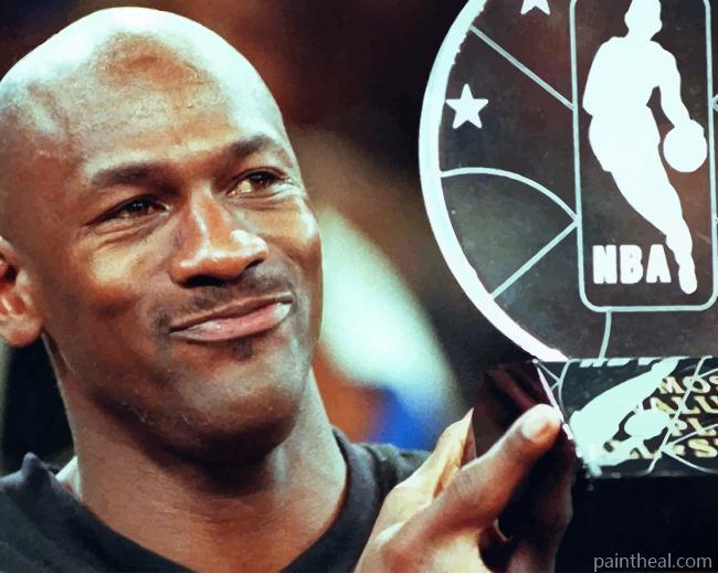 The Champion Michael Jordan Painting By Numbers Kits