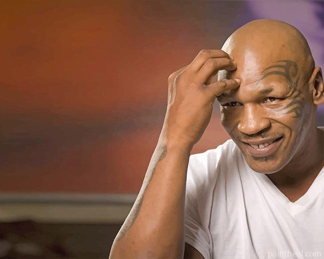 The Boxer Mike Tyson Painting By Numbers Kits