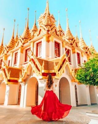 Girl In Bangkok – 5D Diamond Painting Painting By Numbers Kits