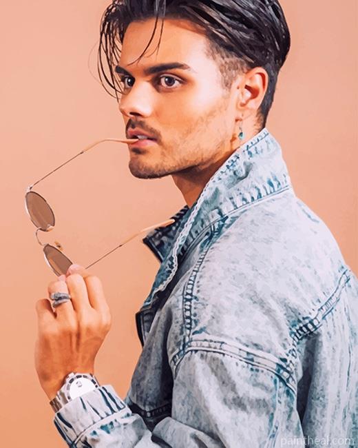 Handsome Abraham Mateo Painting By Numbers Kits