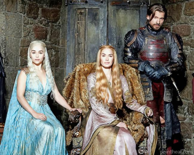 Game of Thrones Shot Painting By Numbers Kits