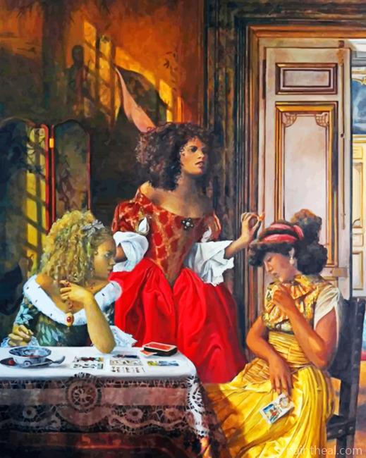 Aesthetic Black Women Painting By Numbers Kits