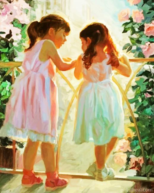 Sisters Painting By Numbers Kits