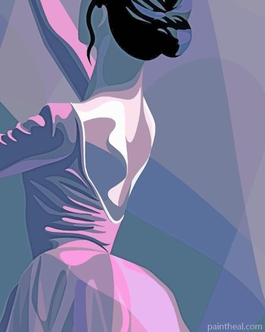 Ballerina Dancer Painting By Numbers Kits