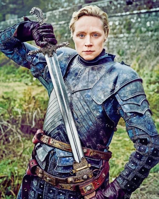 GOT Brienne Of Tarth Painting By Numbers Kits